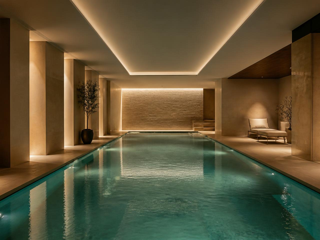 Piscine intérieure de Nexus Club Gym