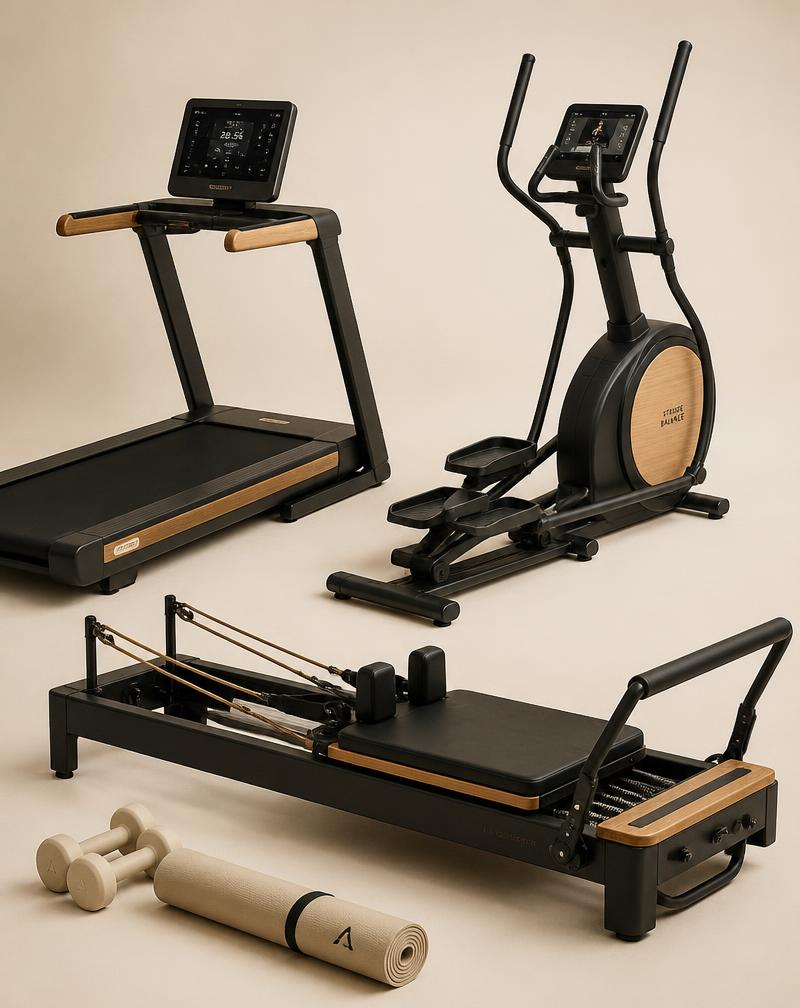 Équipement de musculation, cardio et pilates pour femmes