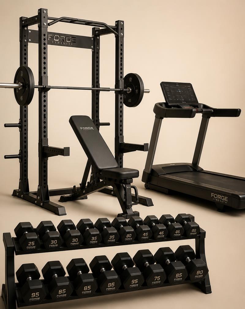 Équipement de musculation, cardio et fitness hybride pour hommes
